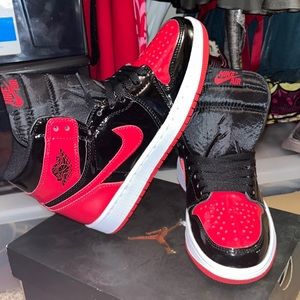 Air Jordan 1 Retro High OG Patent Bred
